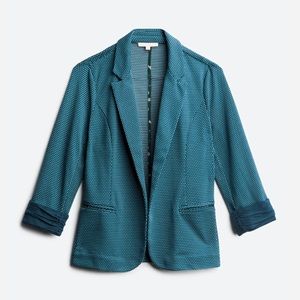 Skies are Blue Asa Printed Knit Blazer